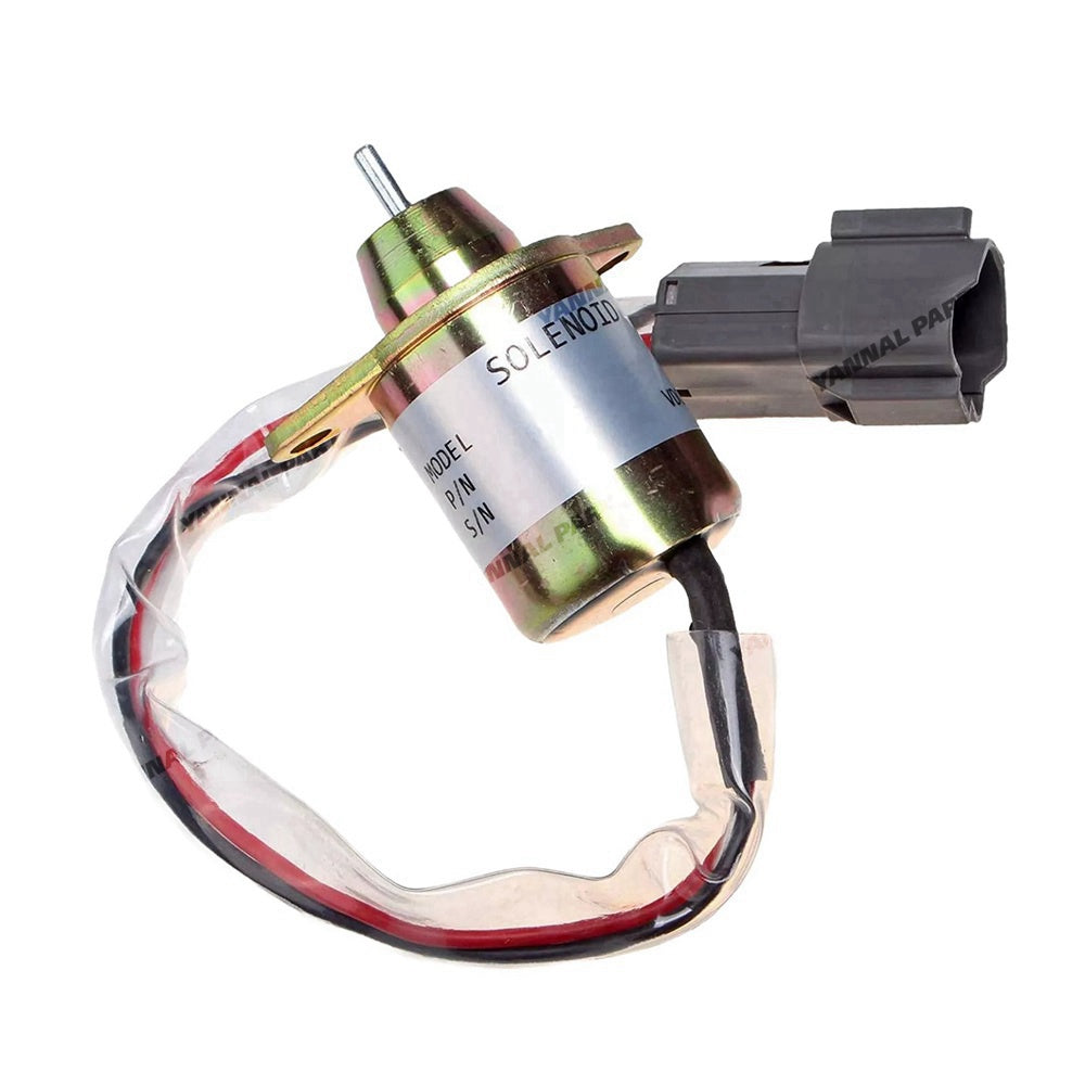 Fuel Shut Off Solenoid 129612-77940 Fit For Yanmar 3TNV88-BPTB2 Engine TB235 Doosan DH80 Excavator
