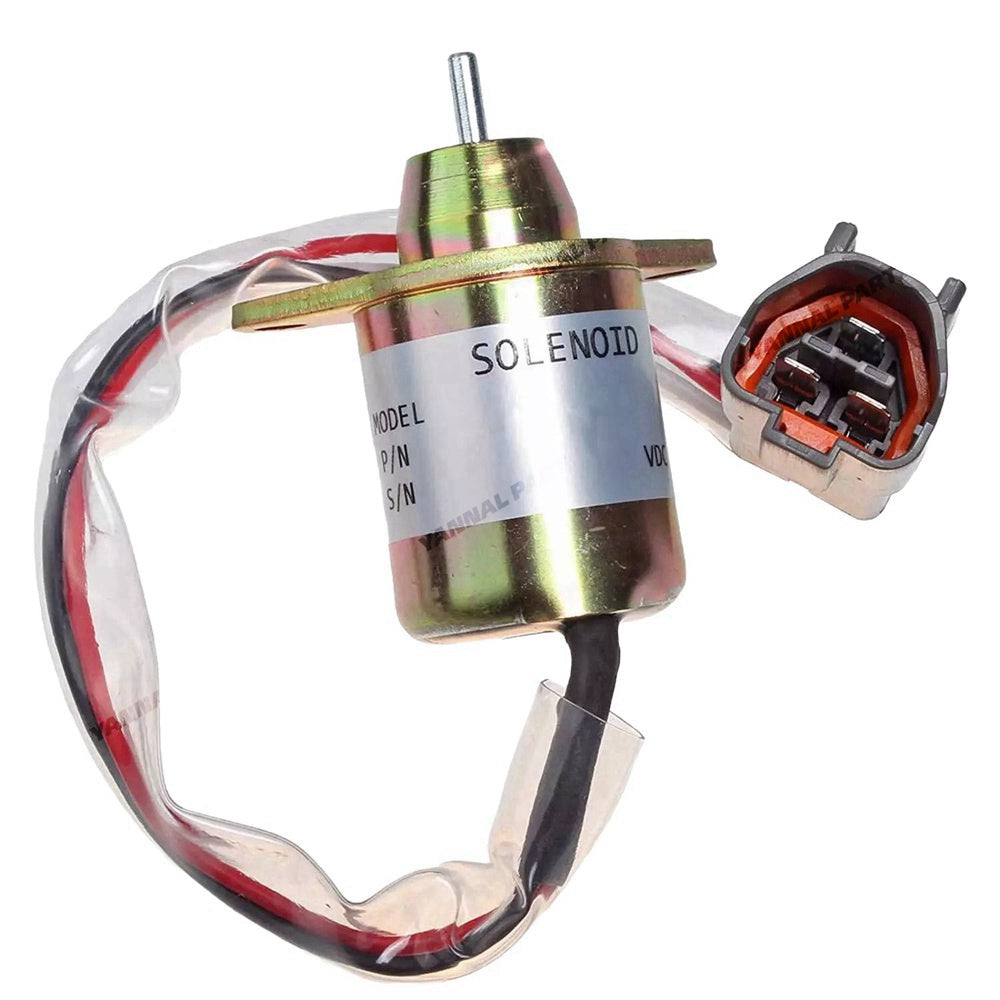 Fuel Shut Off Solenoid 129612-77940 Fit For Yanmar 3TNV88-BPTB2 Engine TB235 Doosan DH80 Excavator