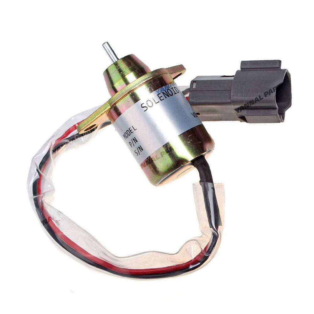 Fuel Shut Off Solenoid 129612-77940 Fit For Yanmar 3TNV88-BPTB2 Engine TB235 Doosan DH80 Excavator