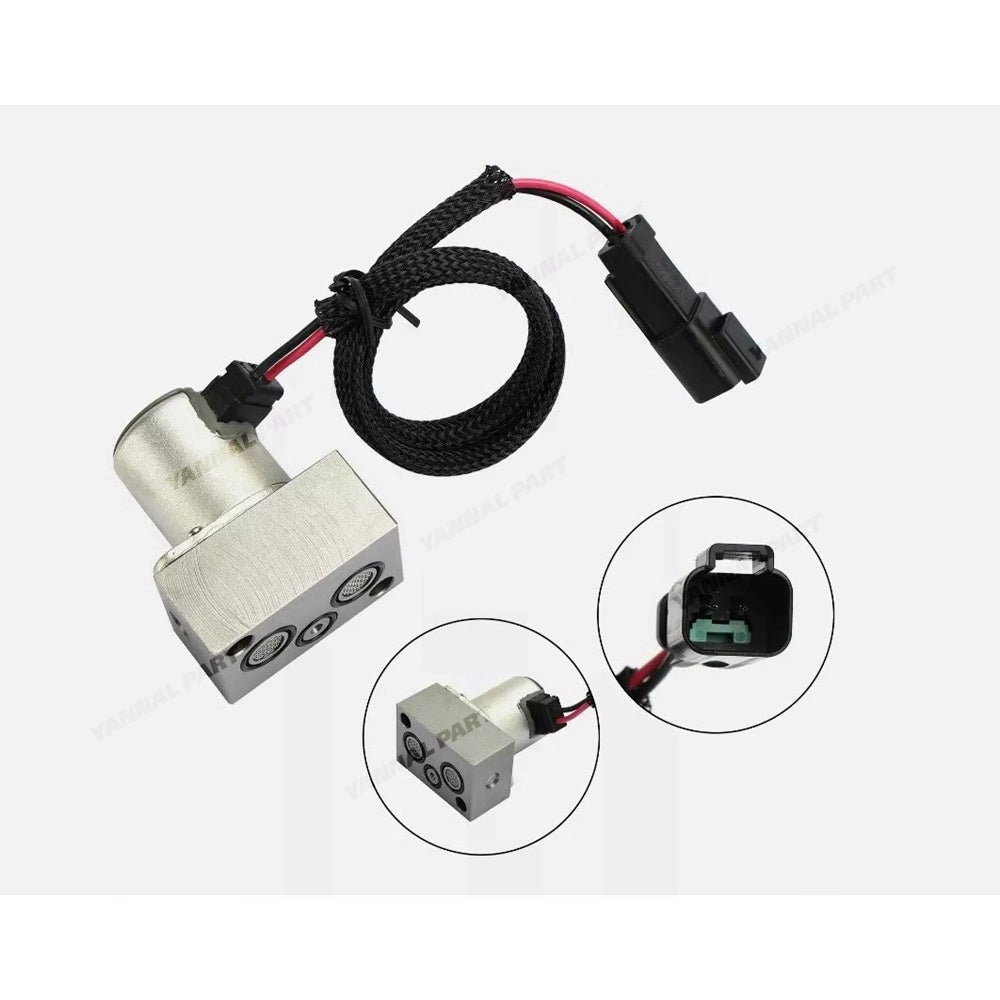 Solenoid Valve 702-21-57500 Fit For Komatsu PC160LC-7 PC180LC-7 PC190LC-8 PC195LC-8 PC300-7 PC300-8 PC350-7 PC350-8 PC360-7 PC400-7 PC450-8 PC450-7