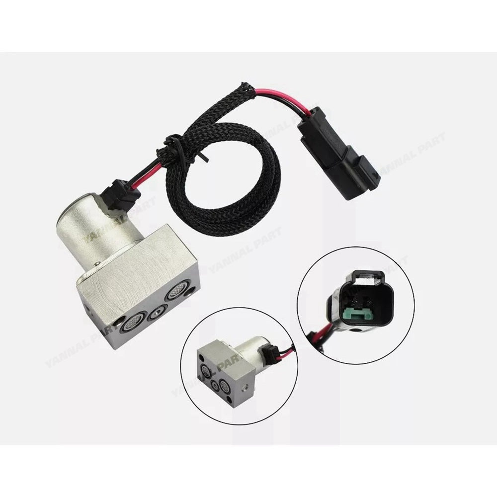Solenoid Valve 702-21-57500 Fit For Komatsu PC160LC-7 PC180LC-7 PC190LC-8 PC195LC-8 PC300-7 PC300-8 PC350-7 PC350-8 PC360-7 PC400-7 PC450-8 PC450-7