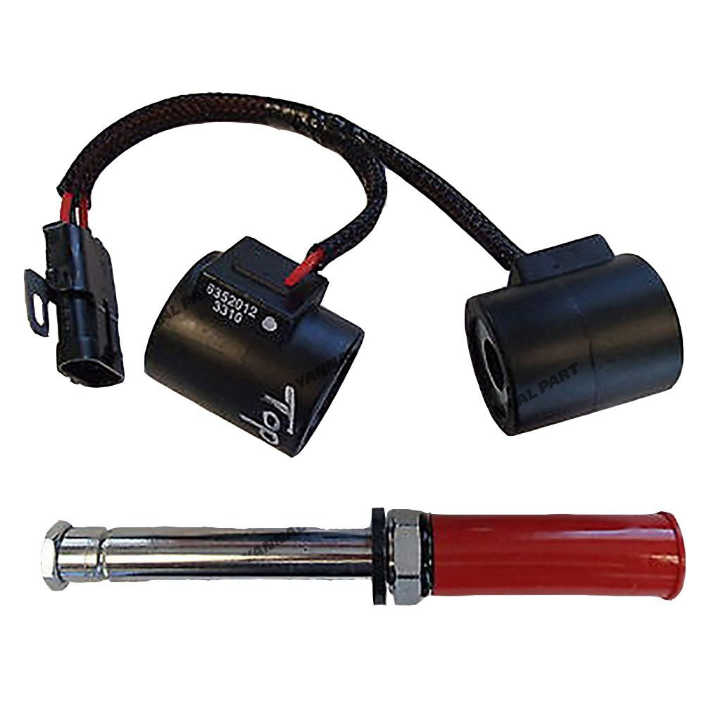 Solenoid AT1634AS22 ELI80-0072 Fit For John Deere Bockhoe Loader 300D 310D 315D