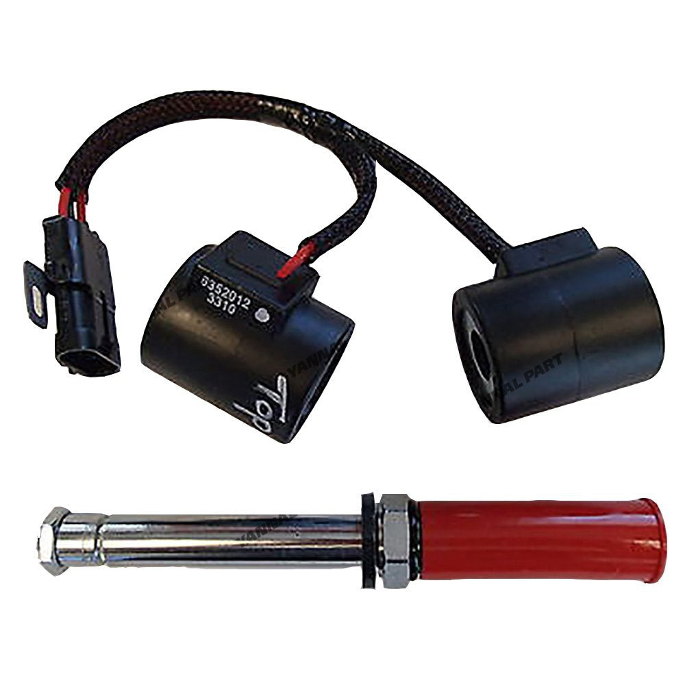Solenoid AT1634AS22 ELI80-0072 Fit For John Deere Bockhoe Loader 300D 310D 315D