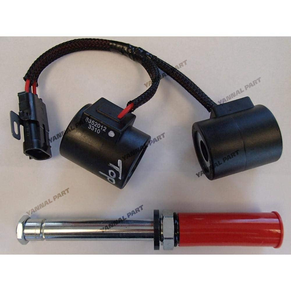 Solenoid AT1634AS22 ELI80-0072 Fit For John Deere Bockhoe Loader 300D 310D 315D