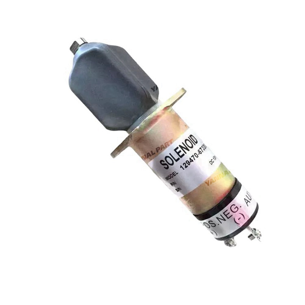 12V Fuel Shutoff Solenoid 1502-12A7U1B1S2 129470-67320 for Yanmar Engine 4LH 6LY 4JH 4JHE 6LYA