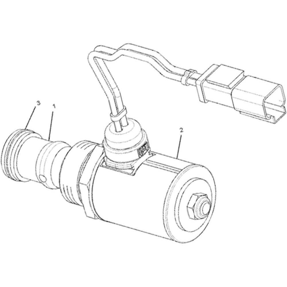 Solenoid Valve 279-6528 Fit For Caterpillar CAT 3126 3126B Engine D10N D11R D9T Tractor