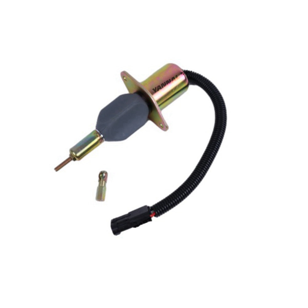 Shutoff Solenoid 6732-82-9120 Fit For Komatsu Engine S6D102E-1 SA6D102E-2 Wheel Loader WA250-3MC Forklift FD80HD-8