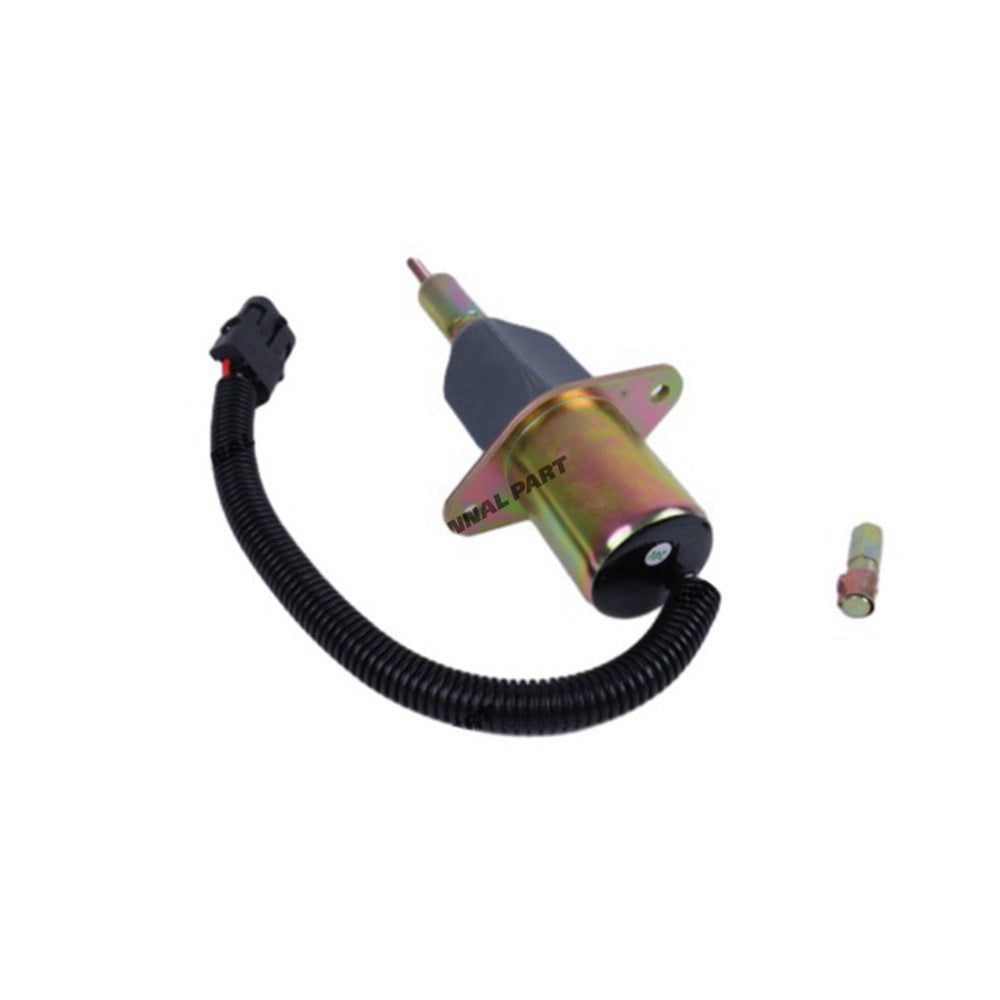 Shutoff Solenoid 6732-82-9120 Fit For Komatsu Engine S6D102E-1 SA6D102E-2 Wheel Loader WA250-3MC Forklift FD80HD-8