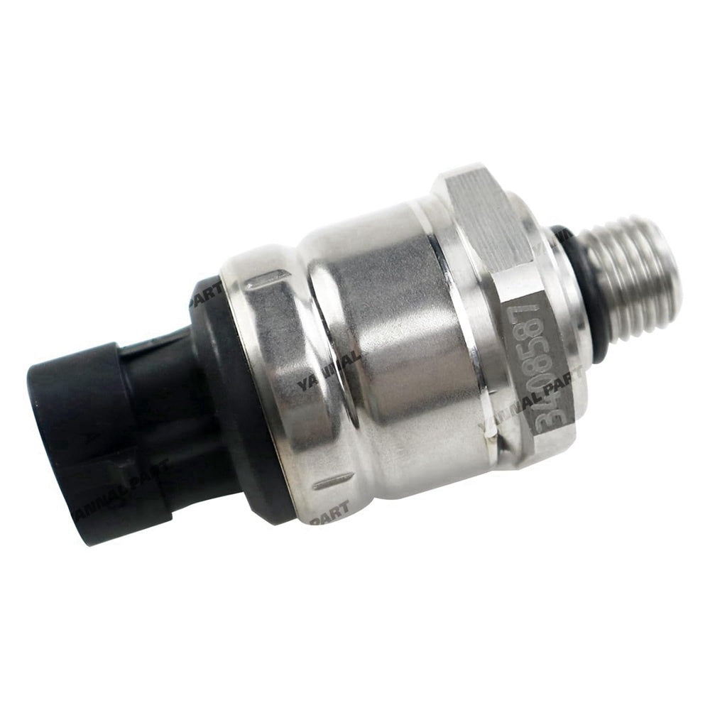 Pressure Sensor 3408587 Fit For Cummins Engine QSK23 QST30 QSV81 QSV91 Hyundai Excavator R1200-9