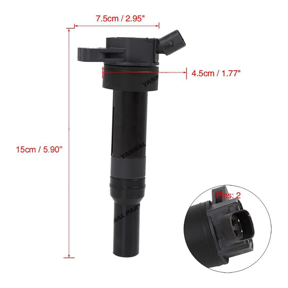 4 PCS Ignition Coil 27300-2E000 Fit For Hyundai Elantra GT Tucson Fit For Kia Forte Forte5 Soul L4 1.8L 2.0L