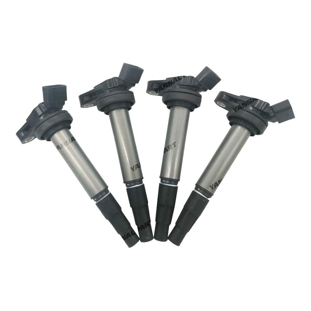 4 PCS Ignition Coil 90919-02252 Fit For Toyota Corolla Prius Matrix 1.8L L4 Lexus CT200H Pontiac Vibe