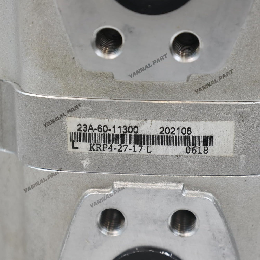 Hydraulic Pump 23A-60-11300 Fit For Komatsu Grader GD510R-1