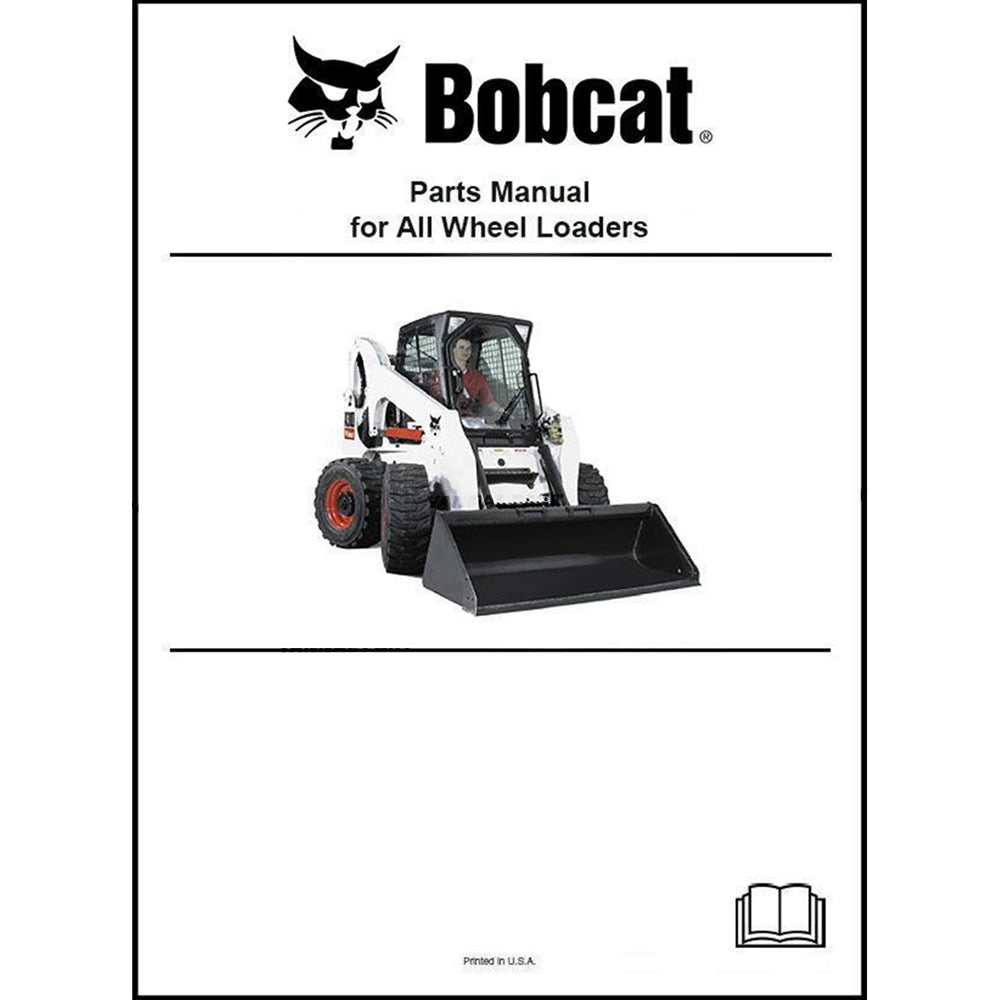 Part No. 6902637 A300 All Wheel Steer Loader Parts Manual Fit For Bobcat