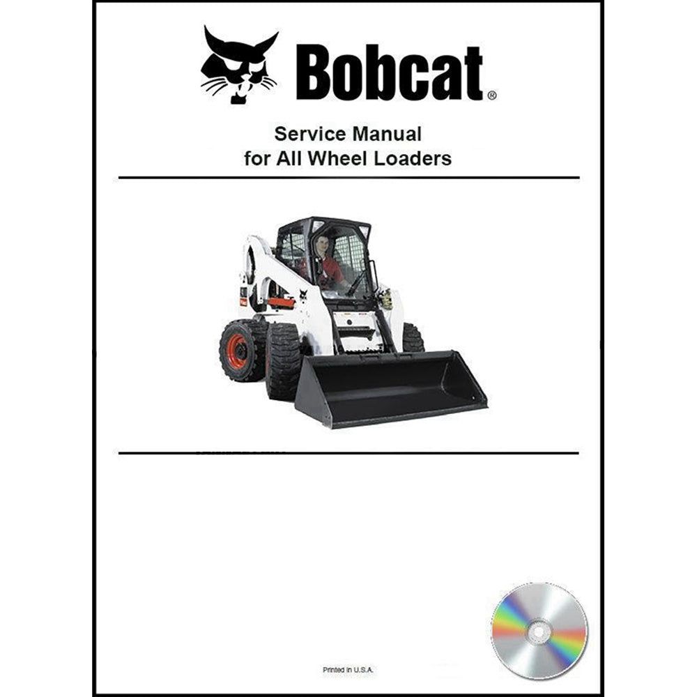 Part No. 7253836ENUSCD A770 Loader Service Manual on CD Fit For Bobcat