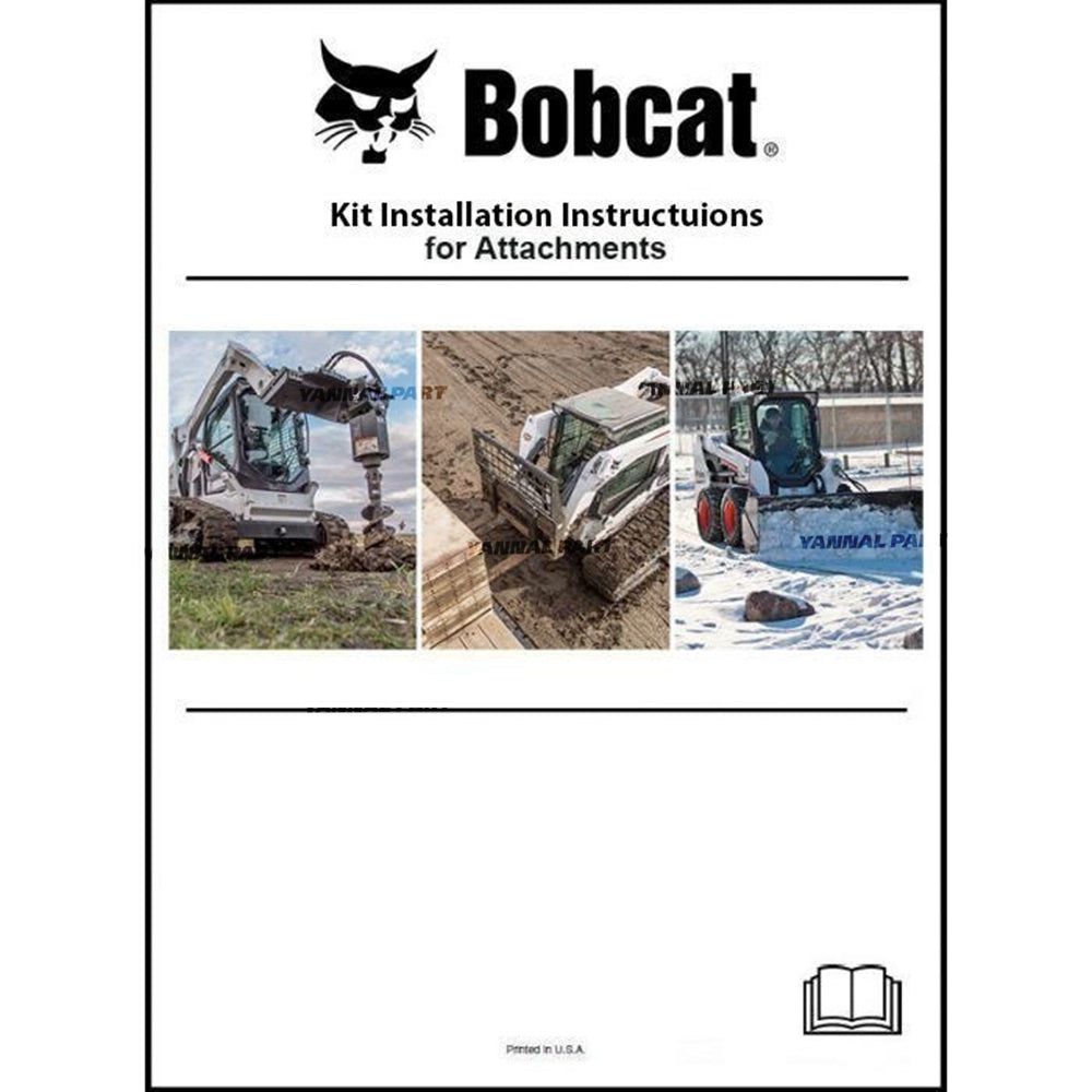 Part No. 6901005ENUS 14-Pin Adapter Harness Kit Installation Instructions Fit For Bobcat