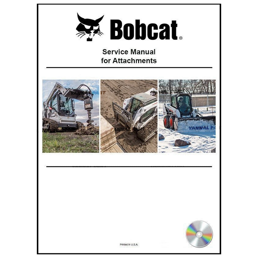 Part No. 6720280CD Hydraulic Breaker Service Manual on CD Fit For Bobcat