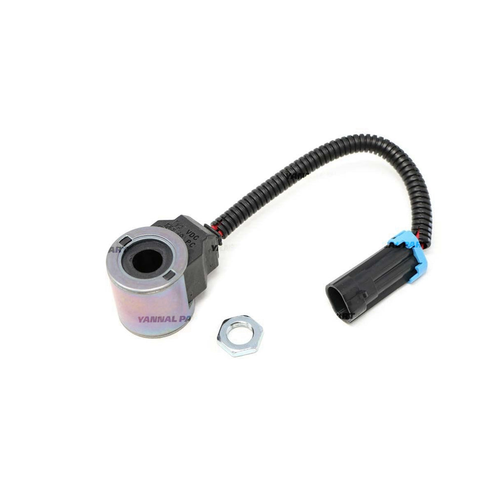 Part No. 7272732 Solenoid Coil and Nut for Loaders and Attachments