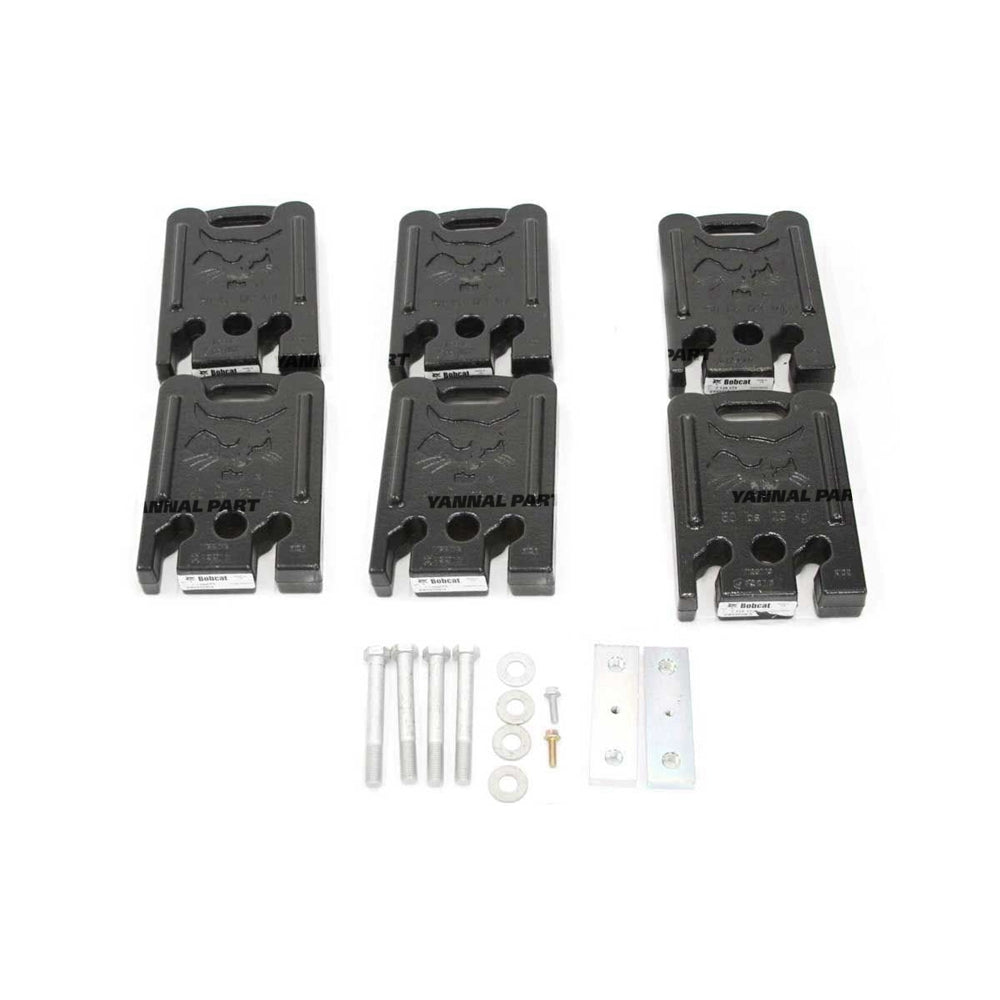 Part No. 7129251 Counterweight Kit, 300 lbs. Fit For Bobcat