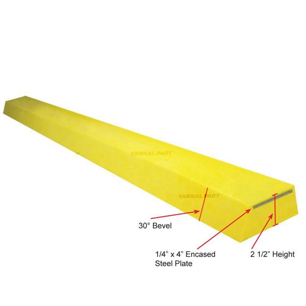 Part No. 6988873 Blank Poly Cutting Edge, 74 Fit For Bobcat