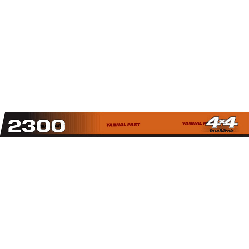 Part No. 103239216CC UTV Model 2300 Decal Fit For Bobcat