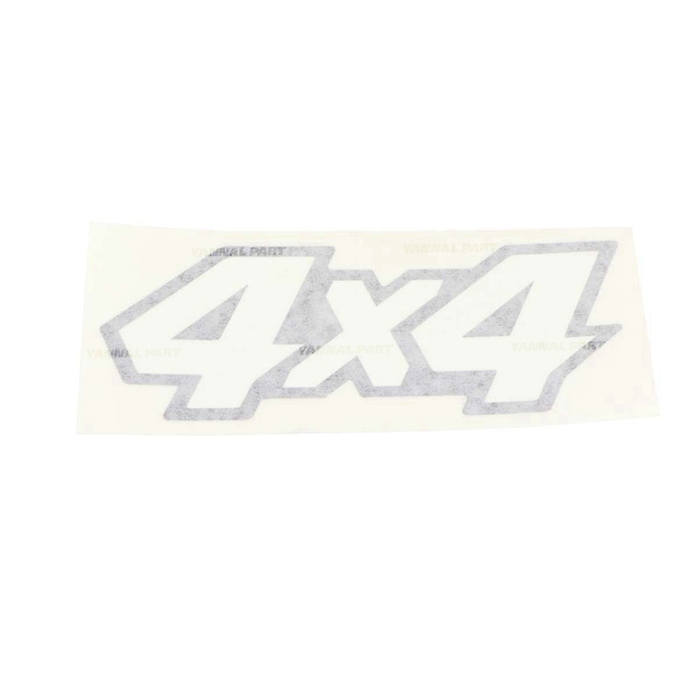 Part No. 7430027 Decal 4X4 Fit For Bobcat