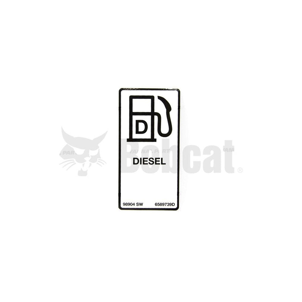 Part No. 6589739 Diesel Decal Fit For Bobcat