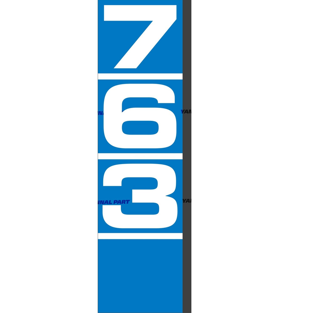 Part No. 6708202 Model 763 Number Decal Fit For Bobcat