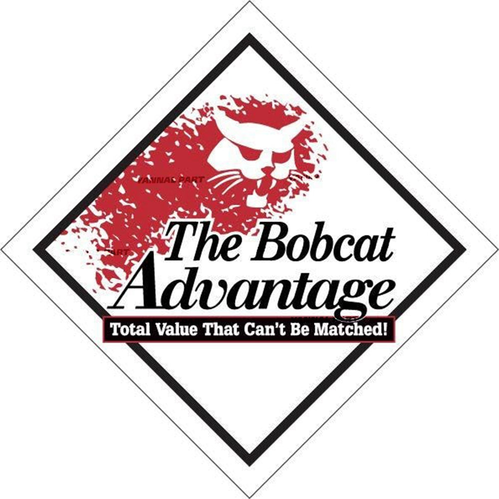 Part No. 6718275 Advantage Logo Decal Fit For Bobcat