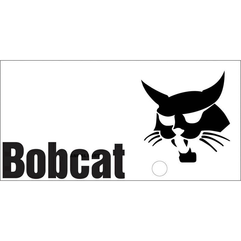 Part No. 6727308 Bobcat Logo Decal Fit For Bobcat