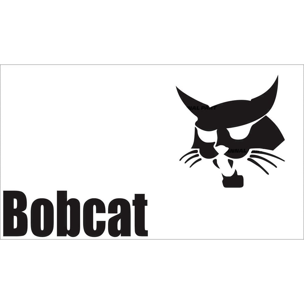 Part No. 6729267 Vintage Left Side Bobcat Decal Fit For Bobcat