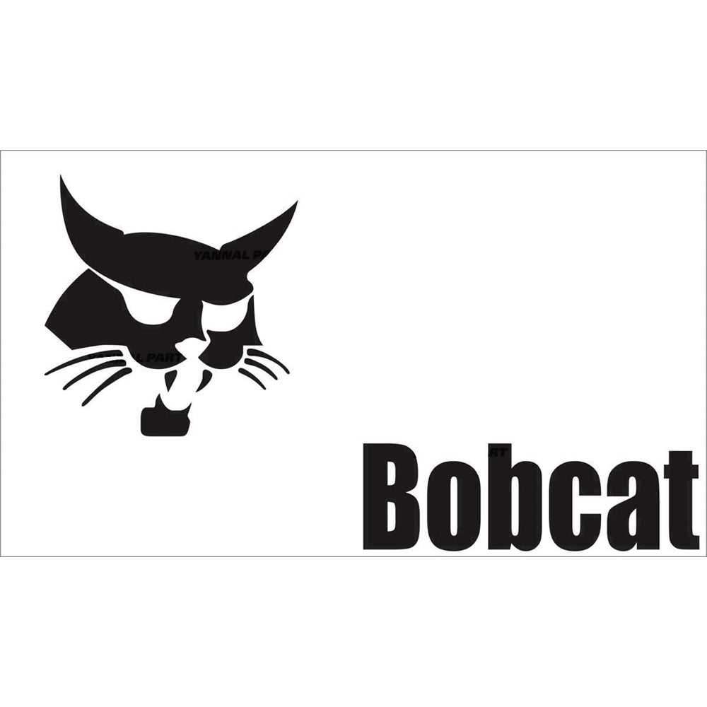 Part No. 6729268 Vintage Right Side Bobcat Decal Fit For Bobcat