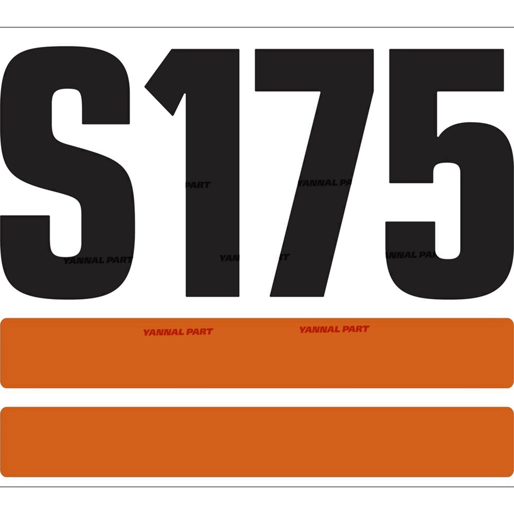 Part No. 6732532 Model S175 Decal Fit For Bobcat