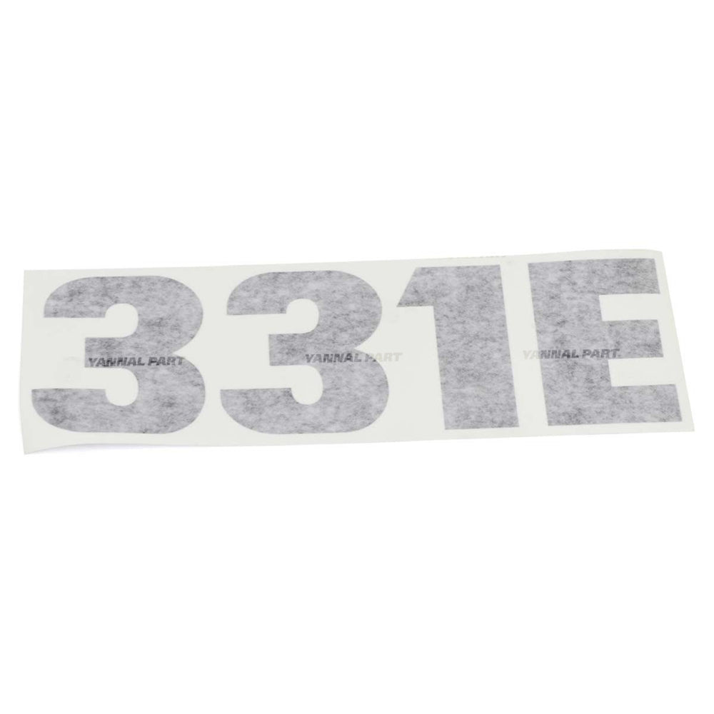 Part No. 6806165 331E Decal for Excavators