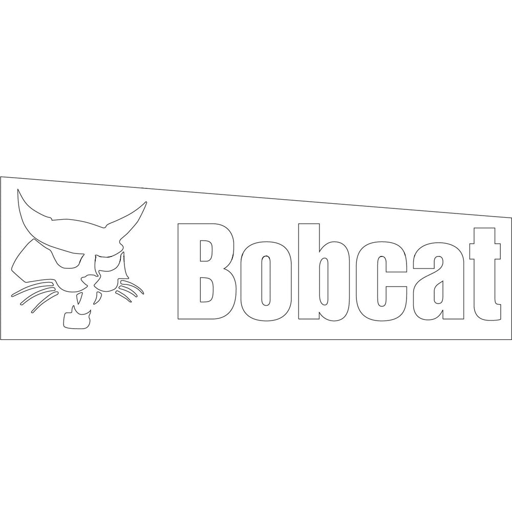 Part No. 6808543 Bobcat Decal Fit For Bobcat