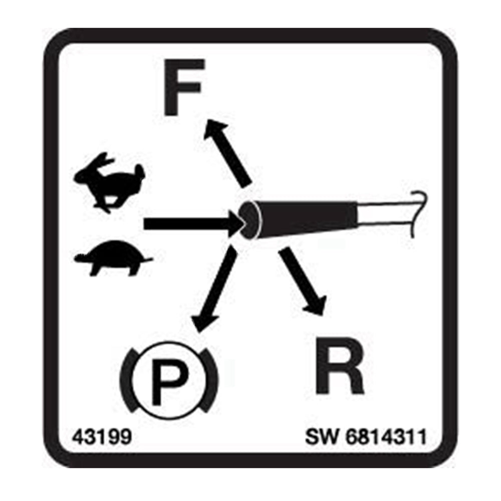 Part No. 6814311 Level Decal Fit For Bobcat