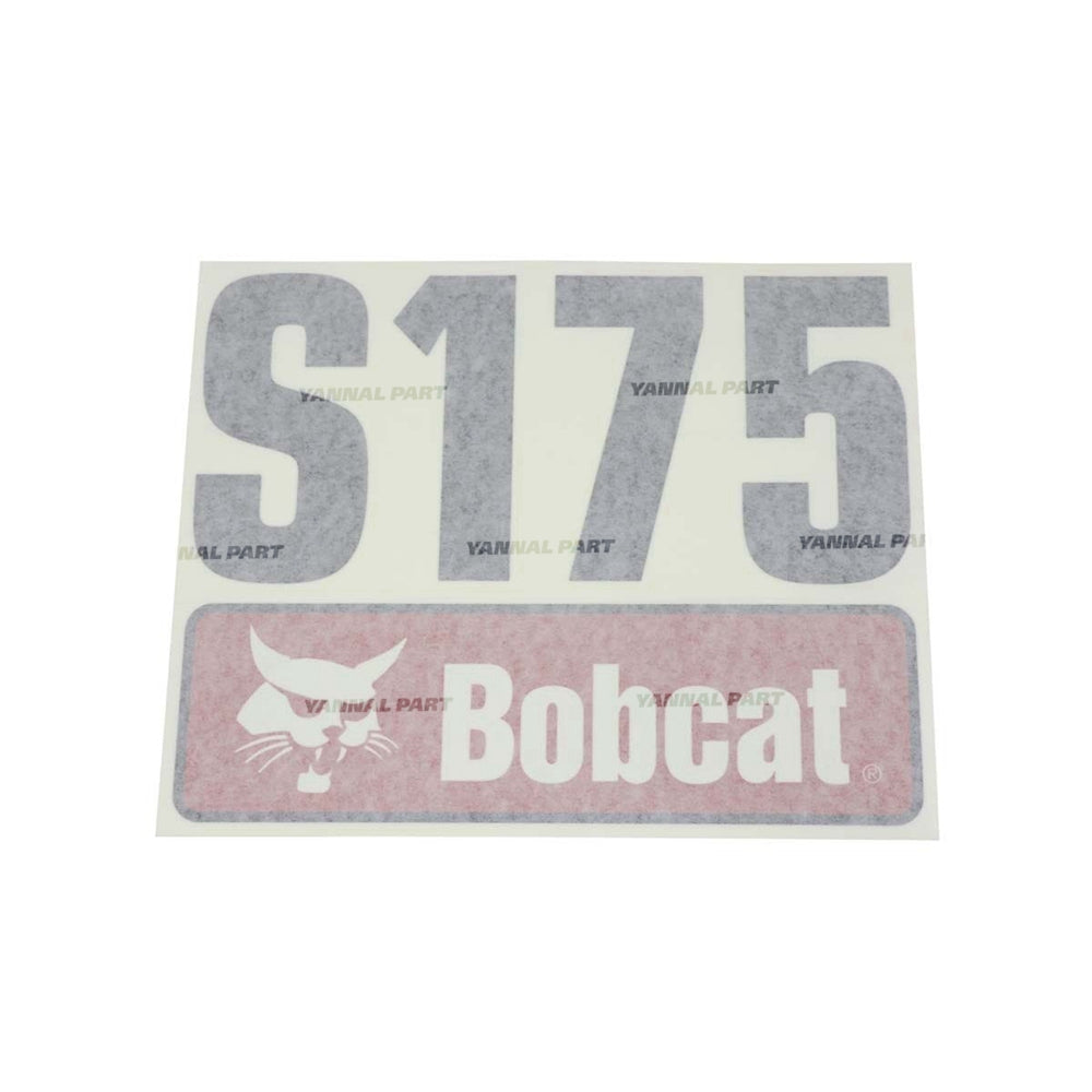 Part No. 7120589 S175 Model Decal for Skid Steer Loaders