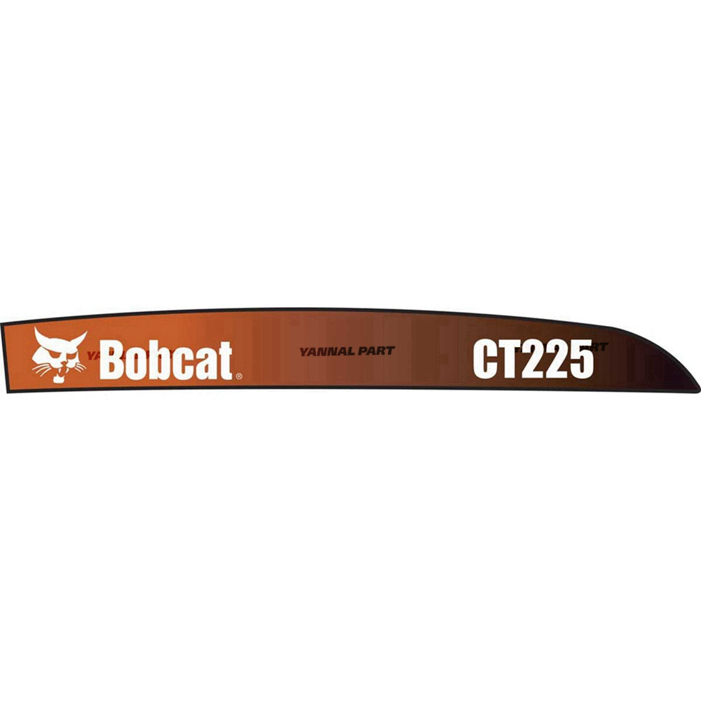 Part No. 7130635 CT225 Model Decal Fit For Bobcat