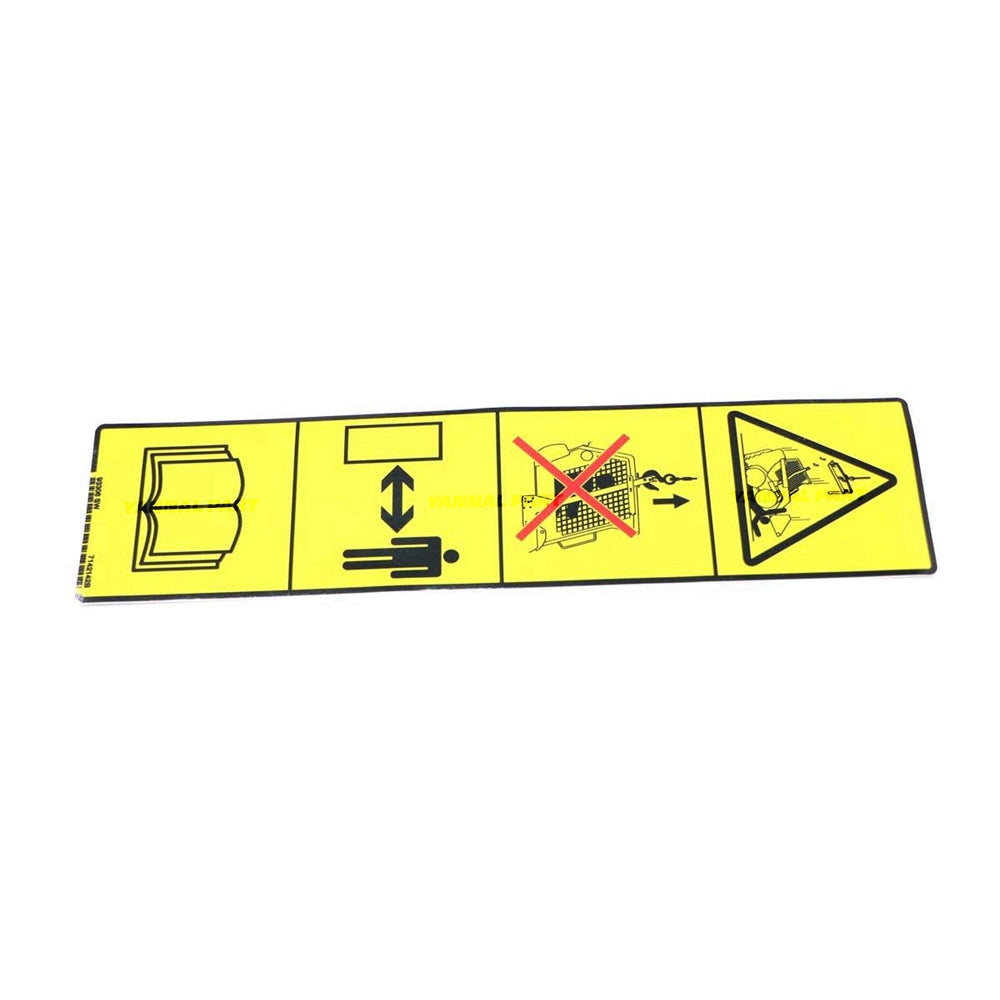 Part No. 7142142 Warning Decal Fit For Bobcat