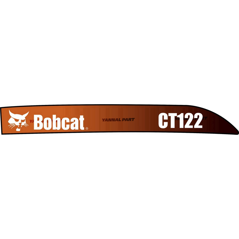 Part No. 7155441 CT122 Model Decal Fit For Bobcat