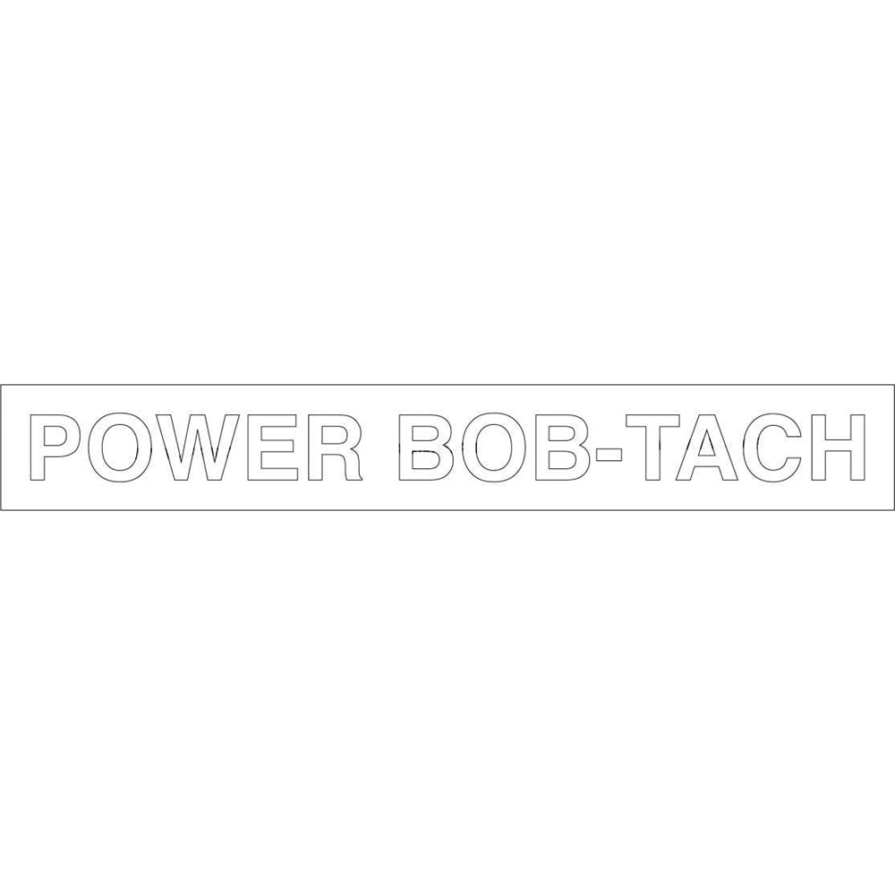 Part No. 7155635 Decal Power Bob-Tach Fit For Bobcat