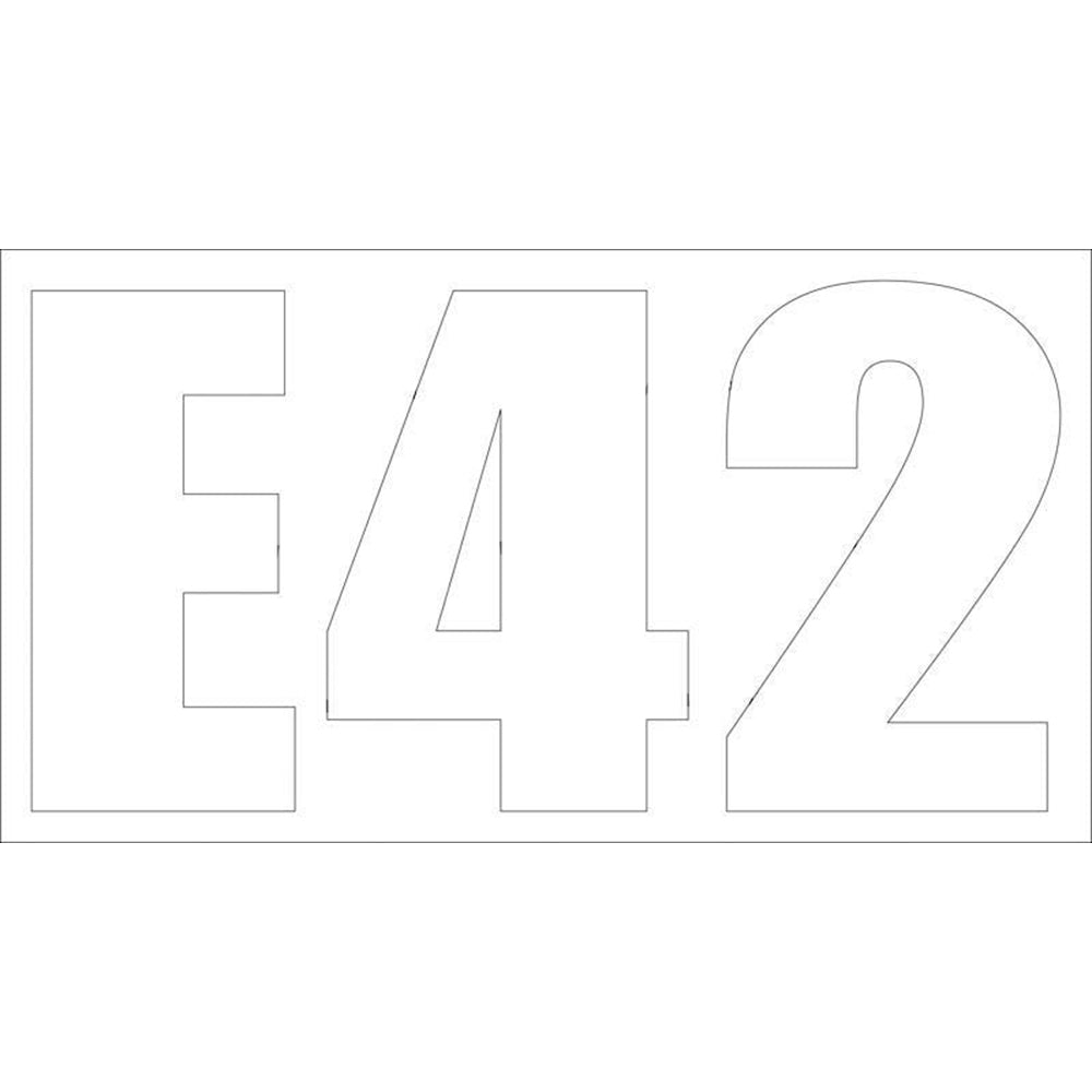 Part No. 7188920 Model E42 Decal Fit For Bobcat