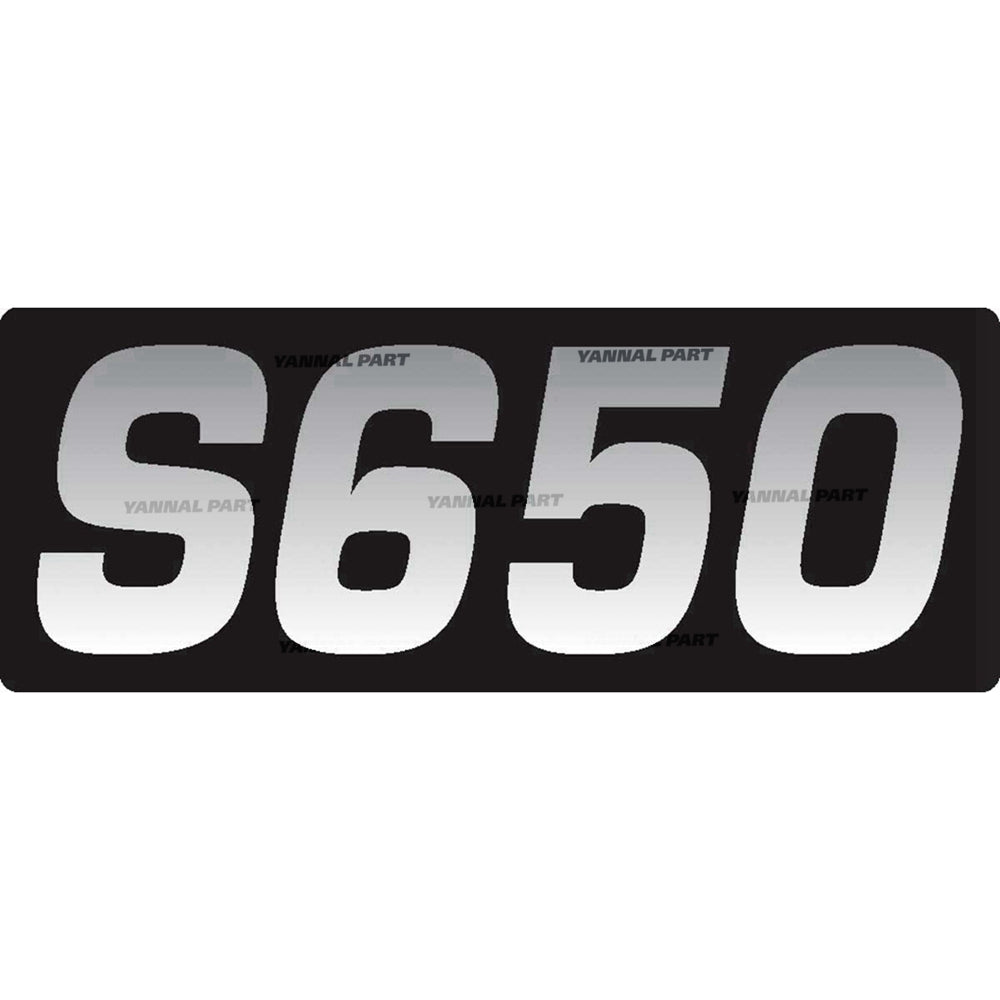 Part No. 7231623 S650 Model Decal Fit For Bobcat