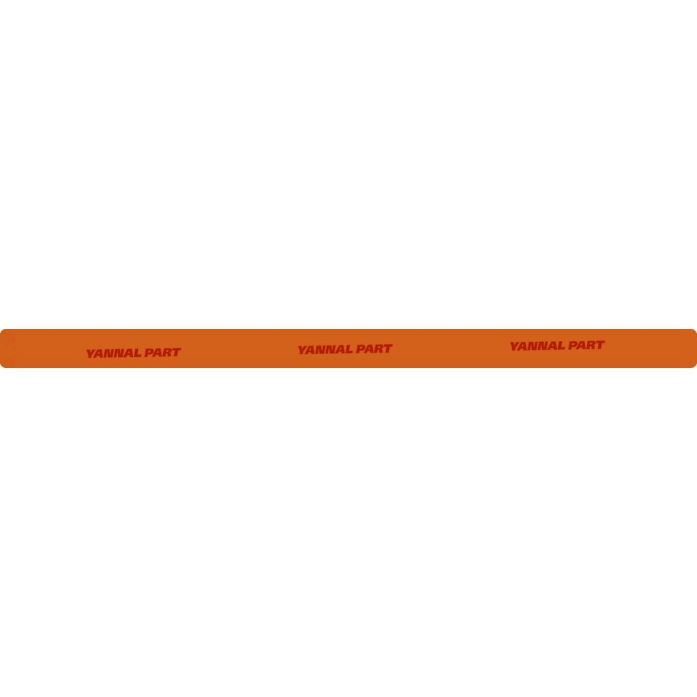 Part No. 7253951 Orange Stripe Decal for Loaders