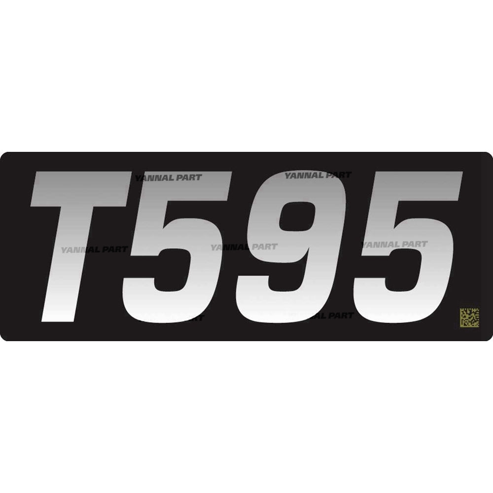 Part No. 7275143 T595 Tailgate Model Decal Fit For Bobcat