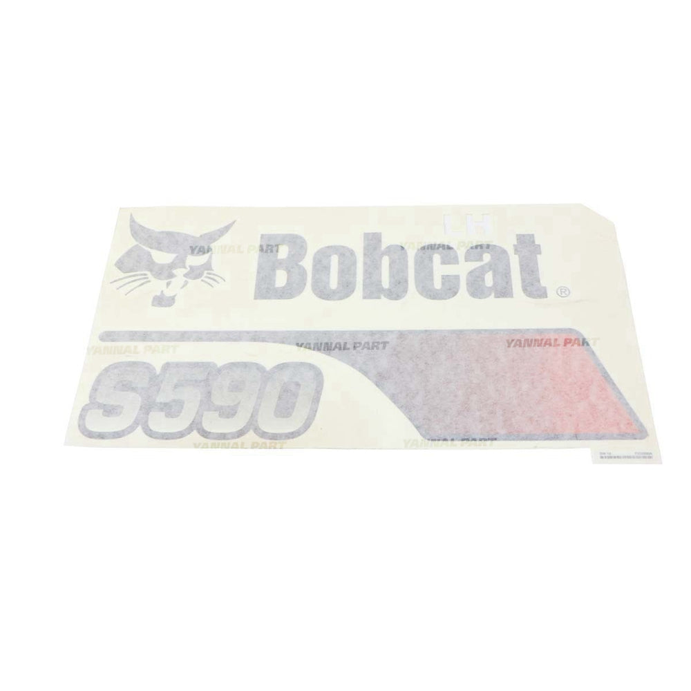 Part No. 7302830 S590 Model Decal Fit For Bobcat