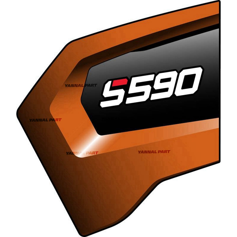 Part No. 7399901 Left S590 Model Number Decal Fit For Bobcat