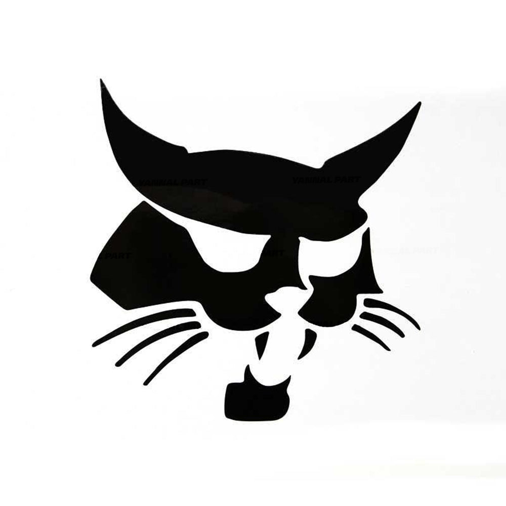 Part No. 7116870 Bobcat Head Vinyl Decal 7 inches Fit For Bobcat