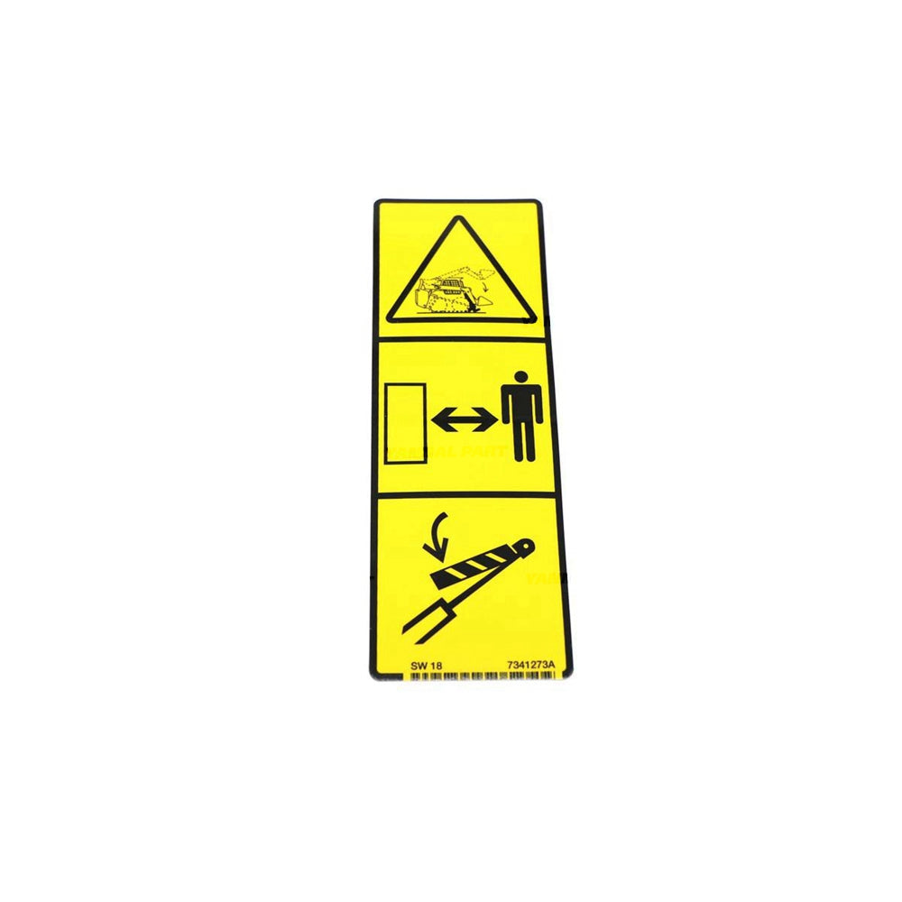 Part No. 7341273 Danger Decal for Loaders
