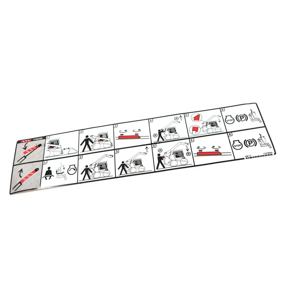 Part No. 7197994 Lift Arm Decal for Loaders