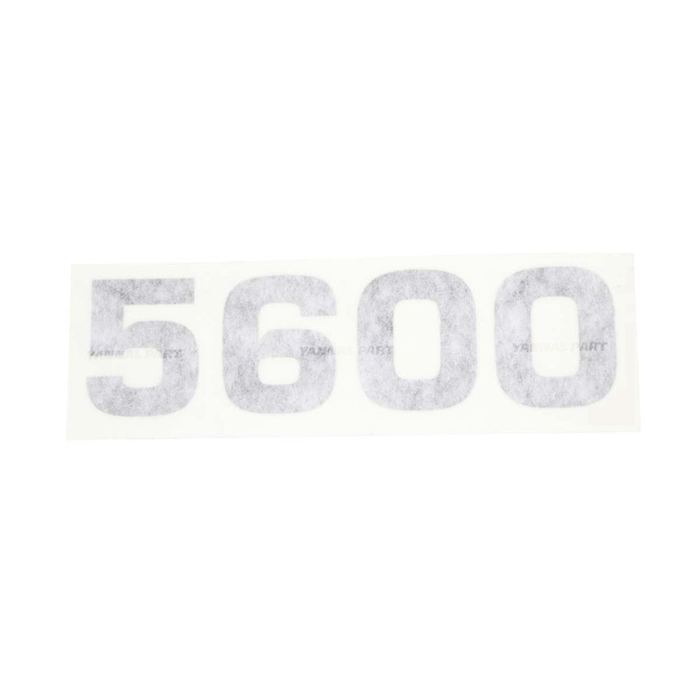 Part No. 6814451 5600 Model Decal for Toolcat? Work Machines